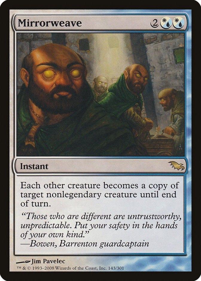 Magic: The Gathering MTG Single Mirrorweave [Shadowmoor]