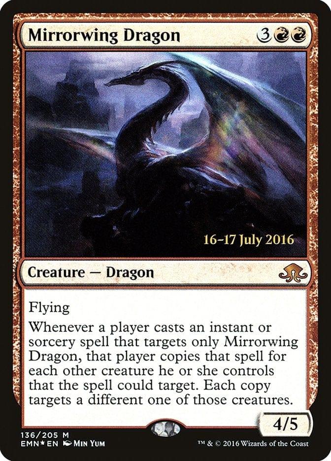 Magic: The Gathering MTG Single Mirrorwing Dragon  [Eldritch Moon Prerelease Promos]