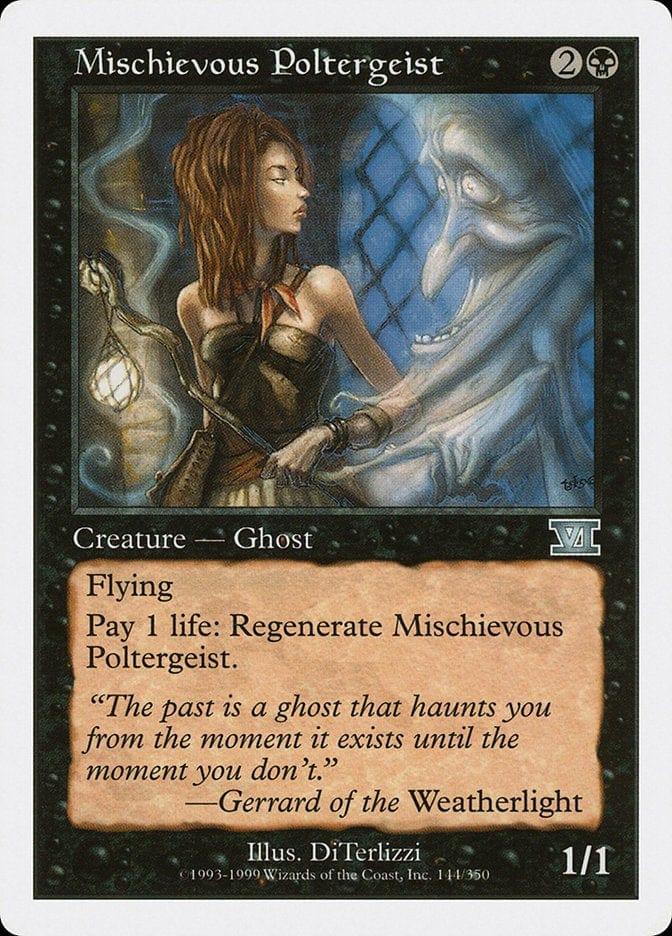 Magic: The Gathering MTG Single Mischievous Poltergeist [Classic Sixth Edition]