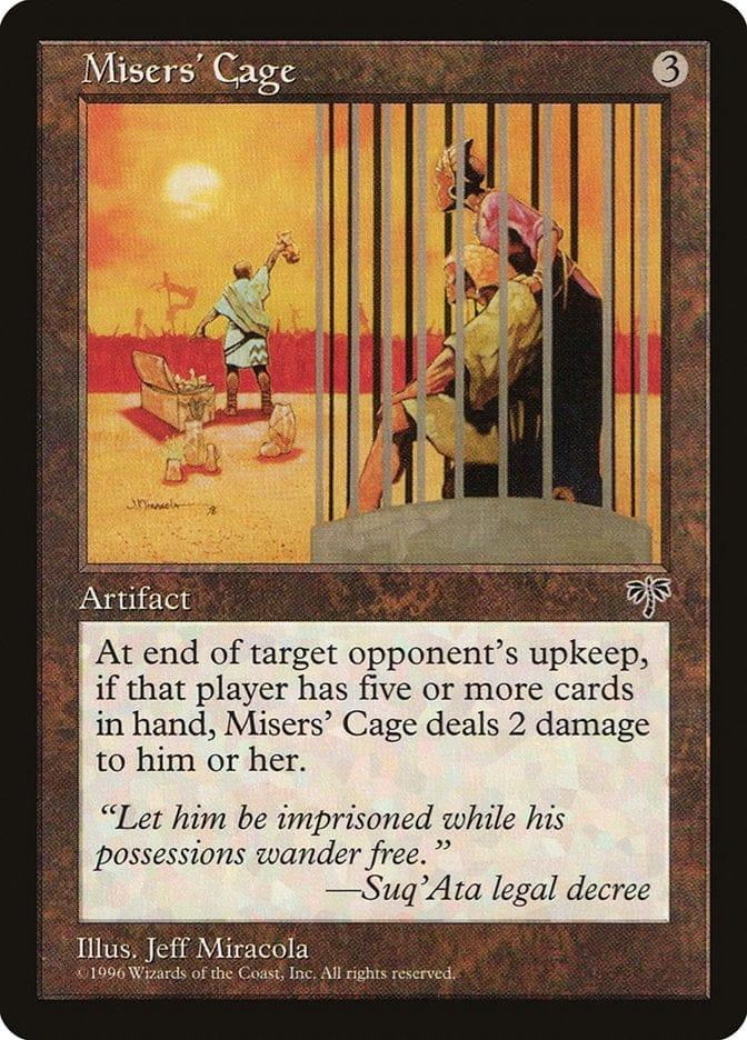 Magic: The Gathering MTG Single Misers' Cage [Mirage]