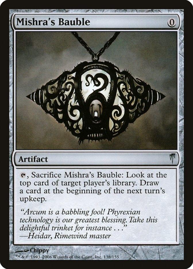 Magic: The Gathering MTG Single Mishra's Bauble [Coldsnap]