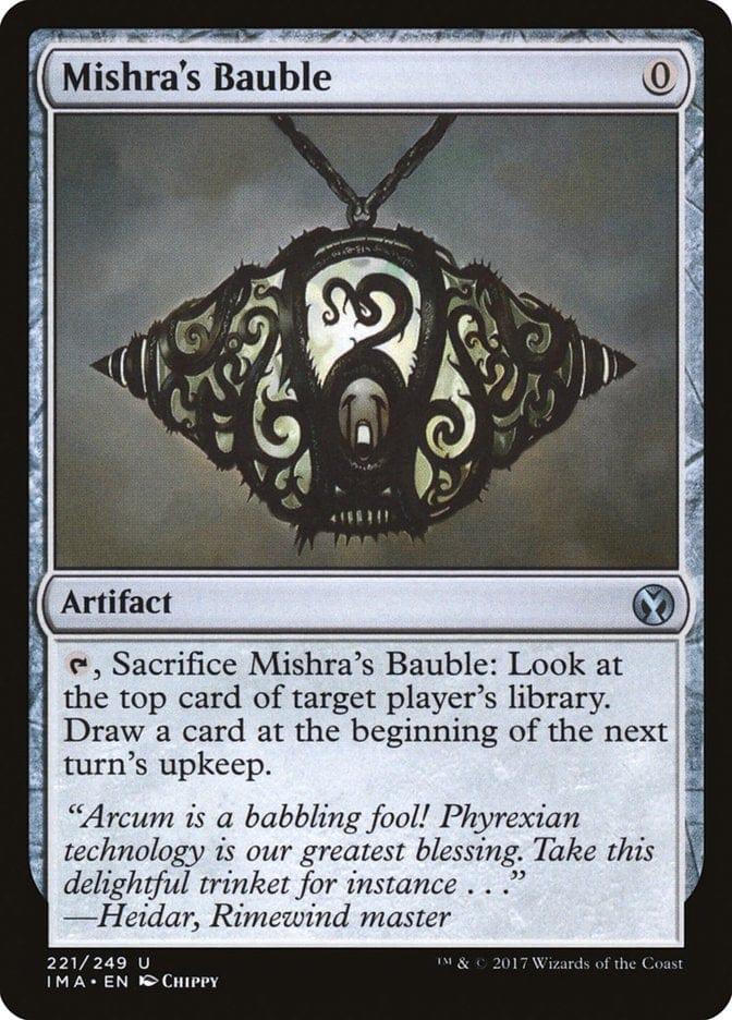 Magic: The Gathering MTG Single Mishra's Bauble [Iconic Masters]