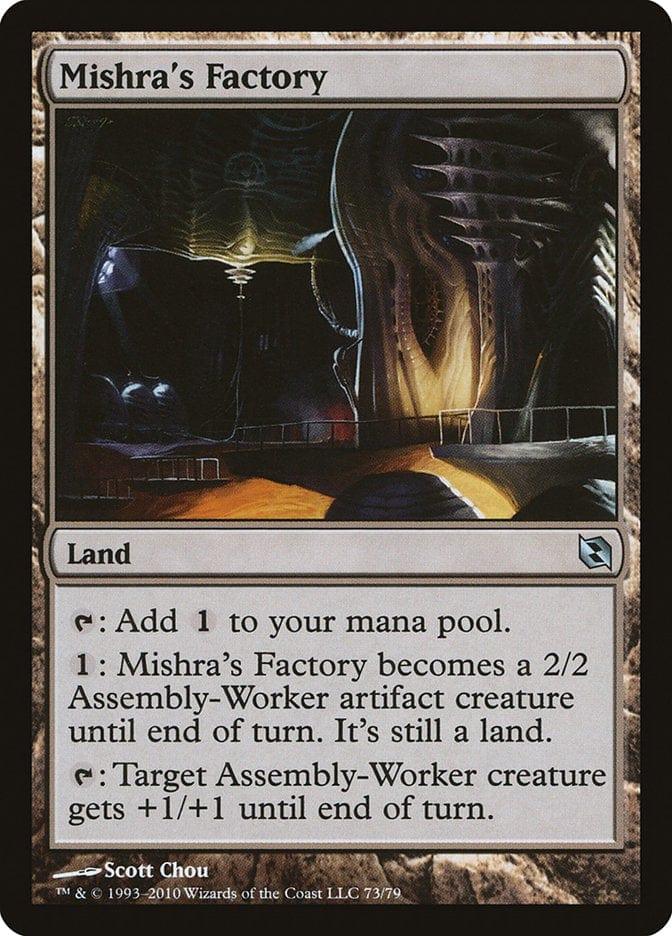 Magic: The Gathering MTG Single Mishra's Factory [Duel Decks: Elspeth vs. Tezzeret]