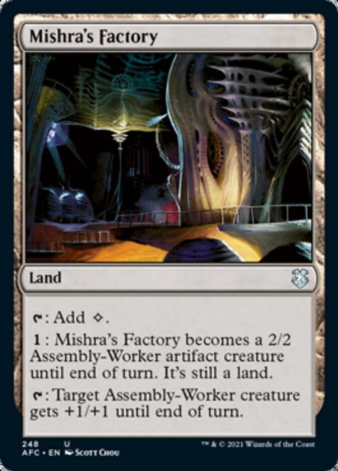 Magic: The Gathering MTG Single Mishra's Factory [Dungeons & Dragons: Adventures in the Forgotten Realms Commander]