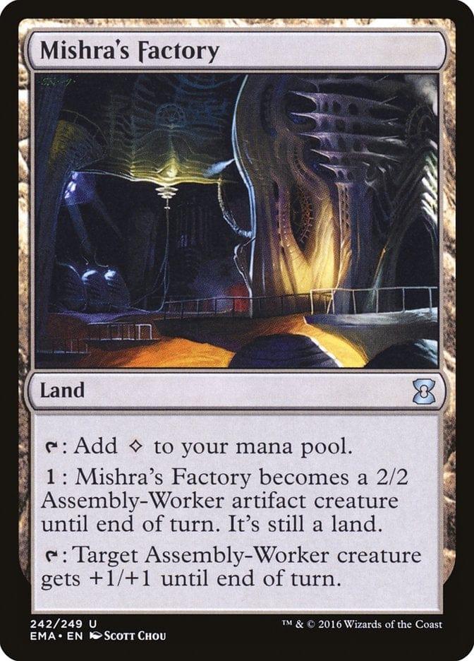Magic: The Gathering MTG Single Mishra's Factory [Eternal Masters]