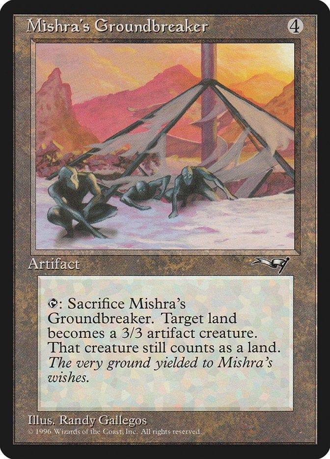 Magic: The Gathering MTG Single Mishra's Groundbreaker [Alliances]