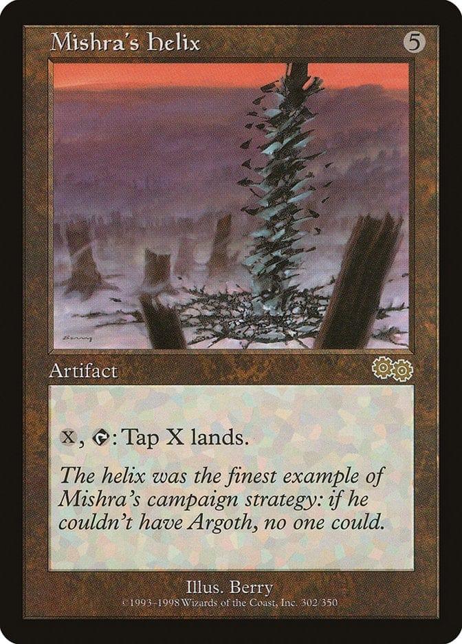 Magic: The Gathering MTG Single Mishra's Helix [Urza's Saga]