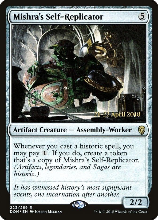 Magic: The Gathering MTG Single Mishra's Self-Replicator  [Dominaria Prerelease Promos]