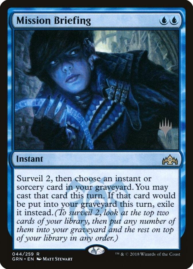Magic: The Gathering MTG Single Mission Briefing (Promo Pack) [Guilds of Ravnica Promos]