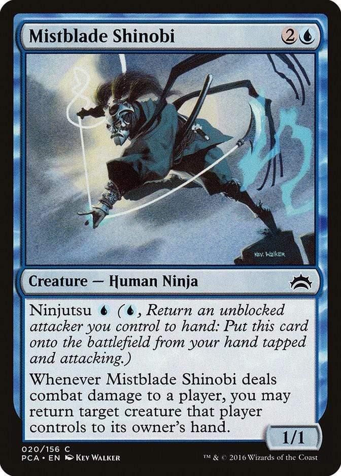 Magic: The Gathering MTG Single Mistblade Shinobi [Planechase Anthology]