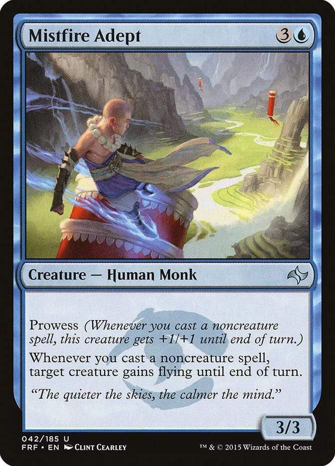 Magic: The Gathering MTG Single Mistfire Adept [Fate Reforged]
