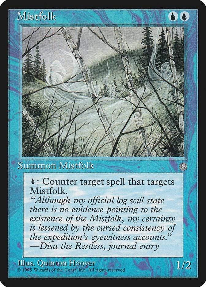 Magic: The Gathering MTG Single Mistfolk [Ice Age]