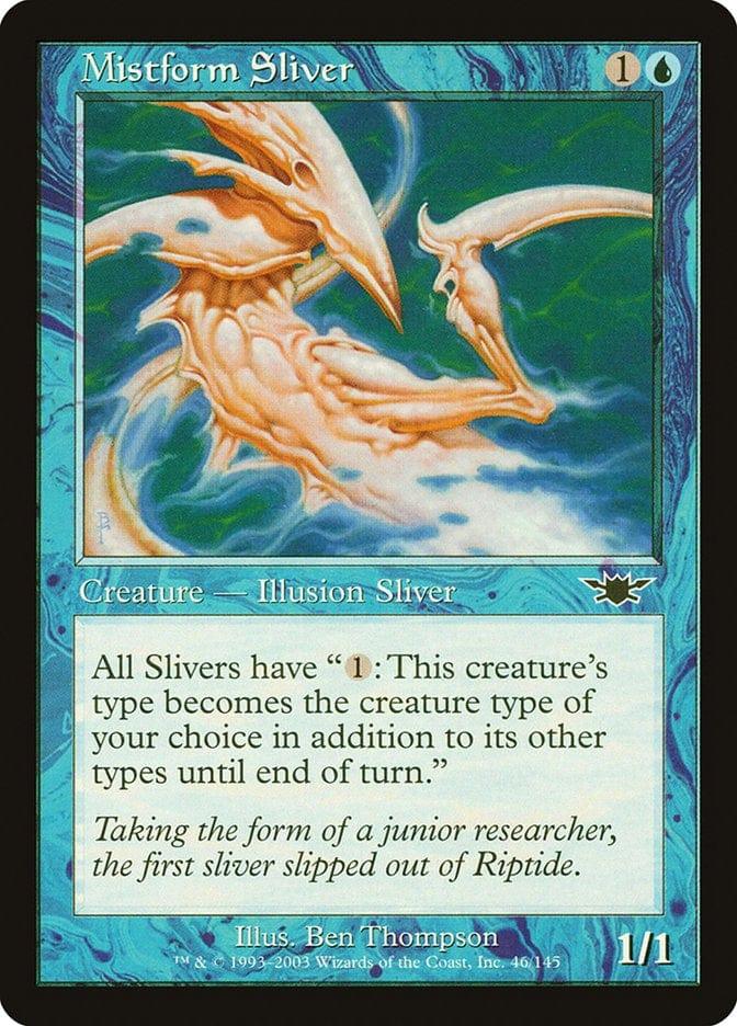 Magic: The Gathering MTG Single Mistform Sliver [Legions]