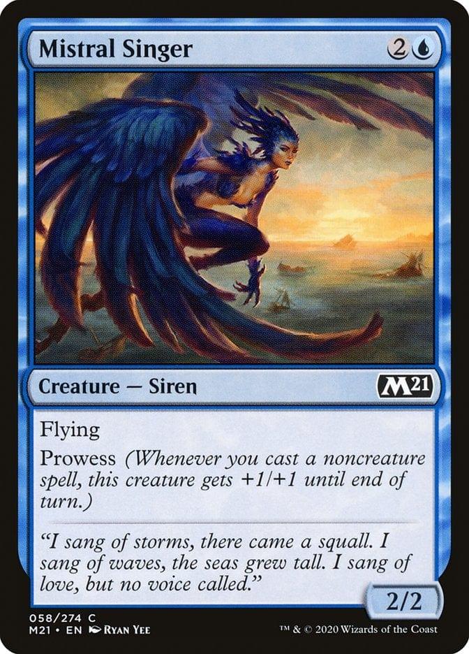 Magic: The Gathering MTG Single Mistral Singer [Core Set 2021]