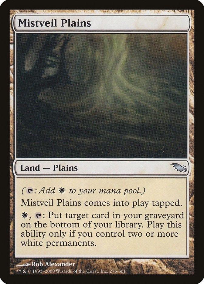 Magic: The Gathering MTG Single Mistveil Plains [Shadowmoor]