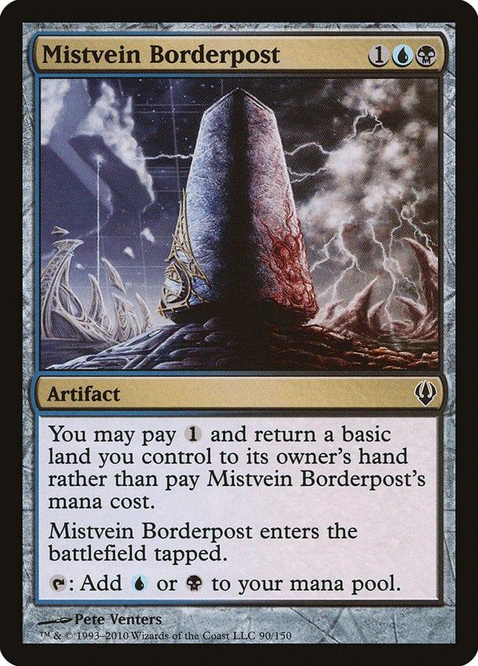 Magic: The Gathering MTG Single Mistvein Borderpost [Archenemy]