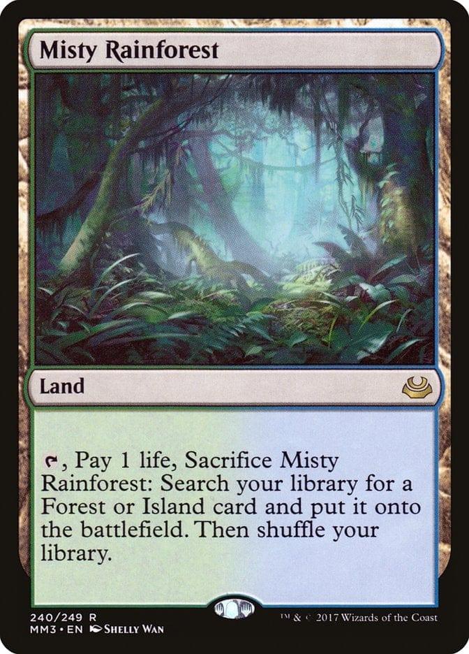 Magic: The Gathering MTG Single Misty Rainforest [Modern Masters 2017]