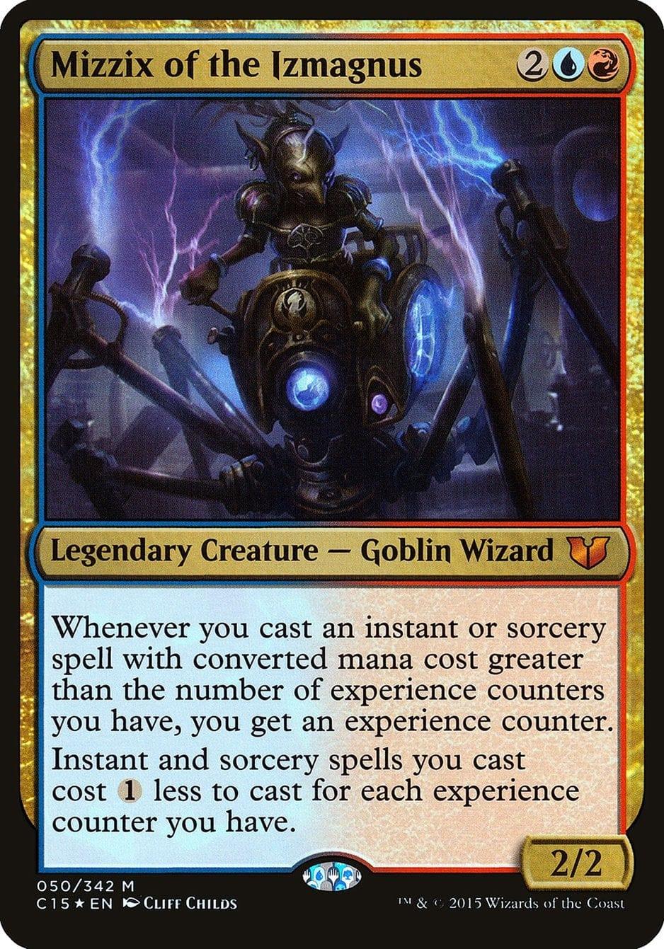 Magic: The Gathering MTG Single Mizzix of the Izmagnus (Oversized) [Commander 2015 Oversized]