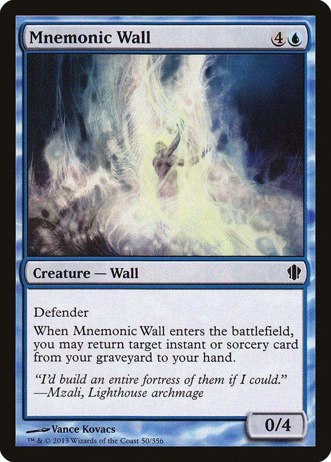 Magic: The Gathering MTG Single Mnemonic Wall [Commander 2013]