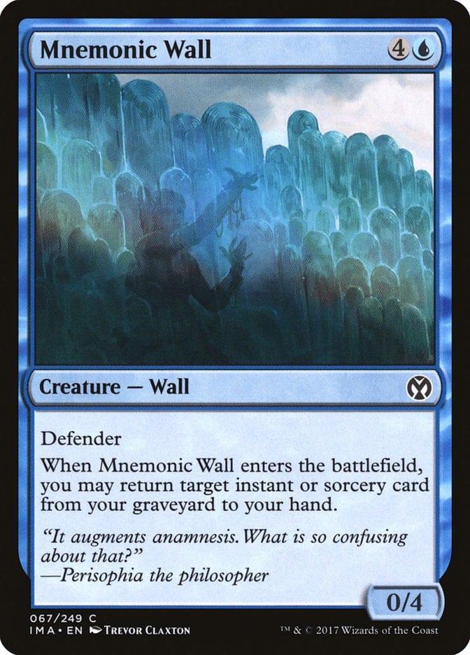 Magic: The Gathering MTG Single Mnemonic Wall [Iconic Masters]