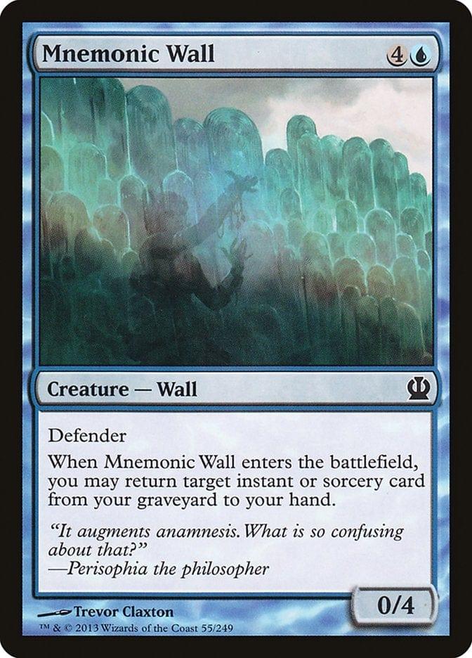 Magic: The Gathering MTG Single Mnemonic Wall [Theros]