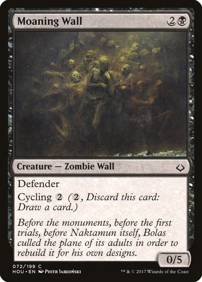 Magic: The Gathering MTG Single Moaning Wall [Hour of Devastation]