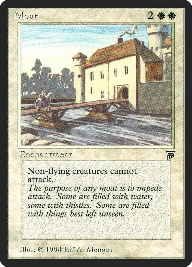 Magic: The Gathering MTG Single Moat [Legends]