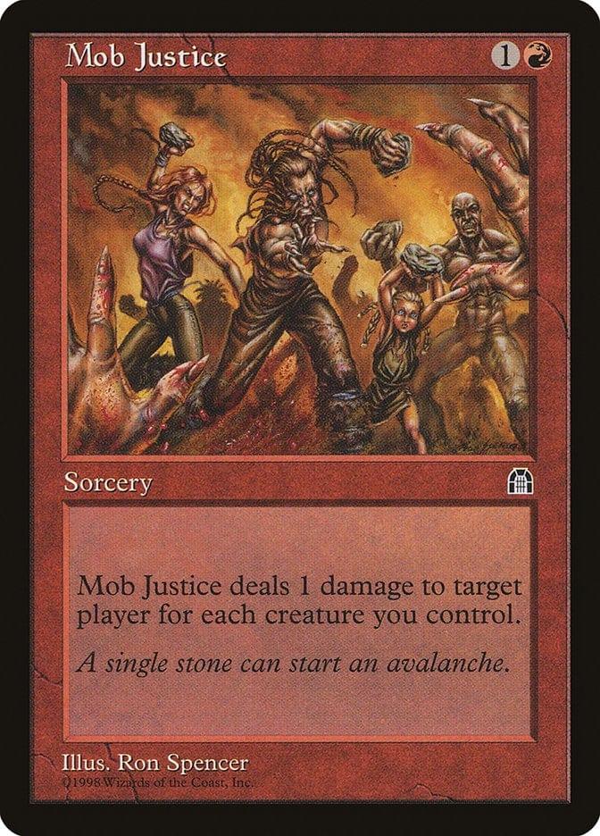 Magic: The Gathering MTG Single Mob Justice [Stronghold]