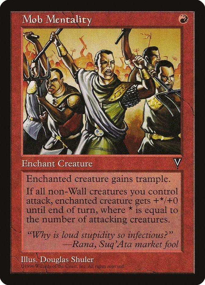 Magic: The Gathering MTG Single Mob Mentality [Visions]