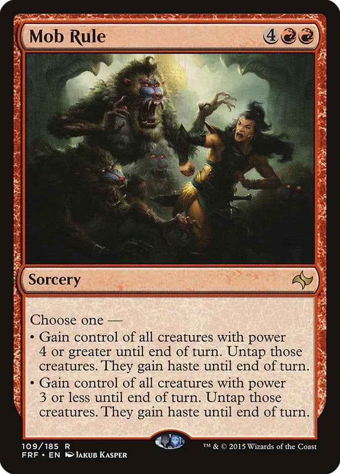Magic: The Gathering MTG Single Mob Rule [Fate Reforged]