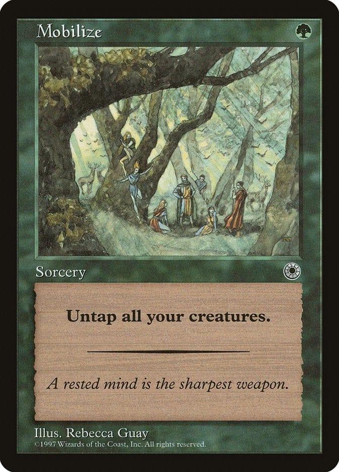 Magic: The Gathering MTG Single Mobilize [Portal]