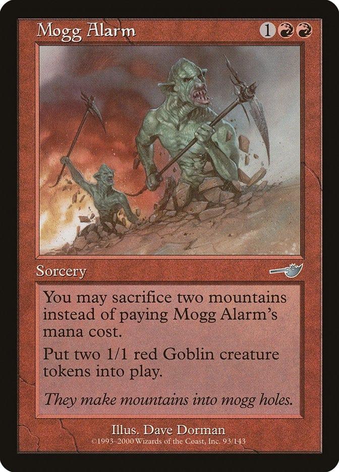 Magic: The Gathering MTG Single Mogg Alarm [Nemesis]