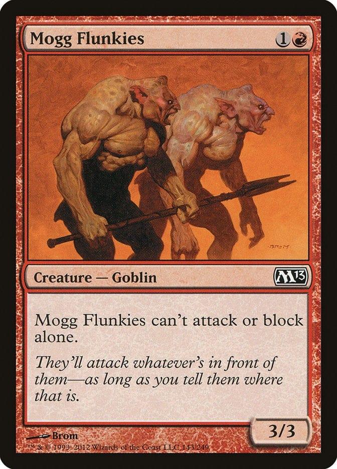 Magic: The Gathering MTG Single Mogg Flunkies [Magic 2013]