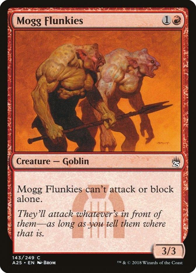 Magic: The Gathering MTG Single Mogg Flunkies [Masters 25]