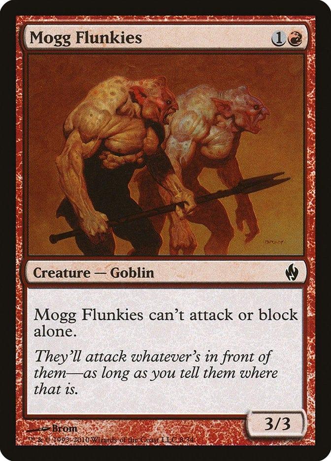 Magic: The Gathering MTG Single Mogg Flunkies [Premium Deck Series: Fire and Lightning]