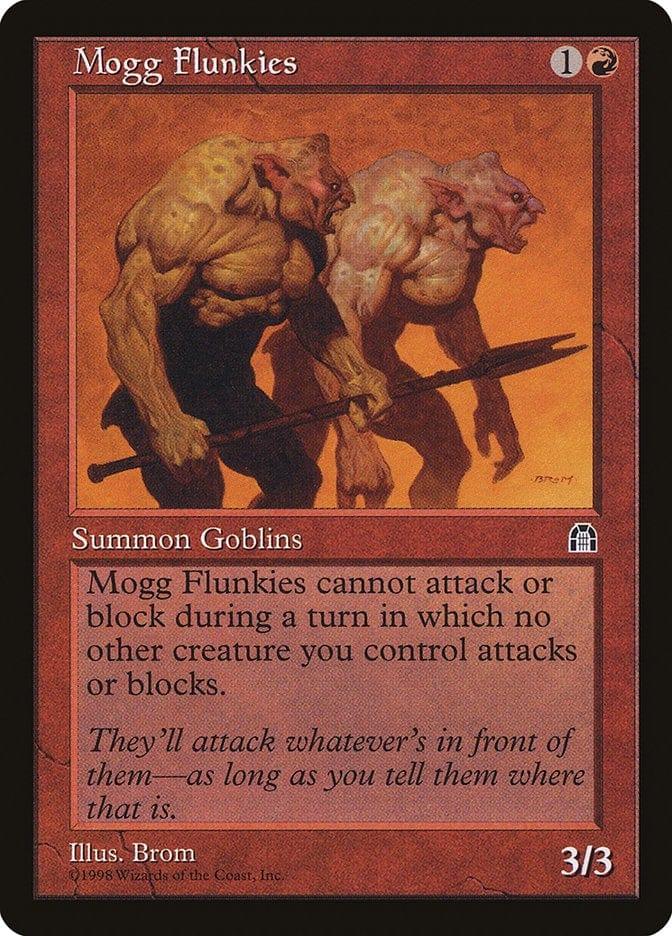 Magic: The Gathering MTG Single Mogg Flunkies [Stronghold]