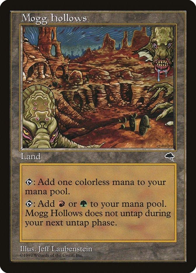 Magic: The Gathering MTG Single Mogg Hollows [Tempest]