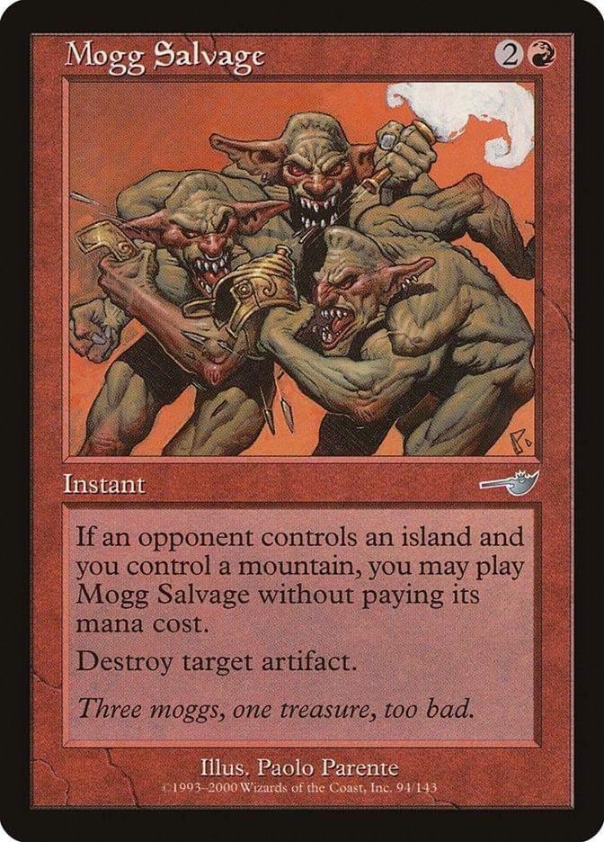 Magic: The Gathering MTG Single Mogg Salvage [Nemesis]