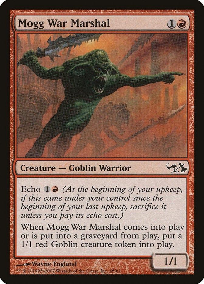 Magic: The Gathering MTG Single Mogg War Marshal [Duel Decks: Elves vs. Goblins]