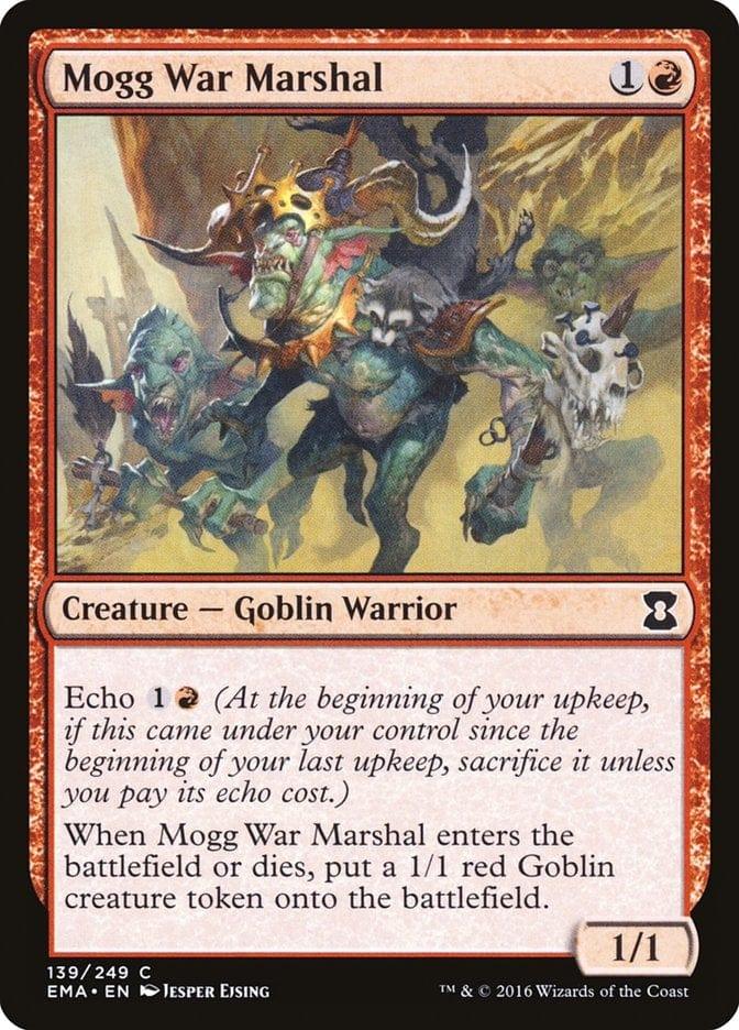 Magic: The Gathering MTG Single Mogg War Marshal [Eternal Masters]
