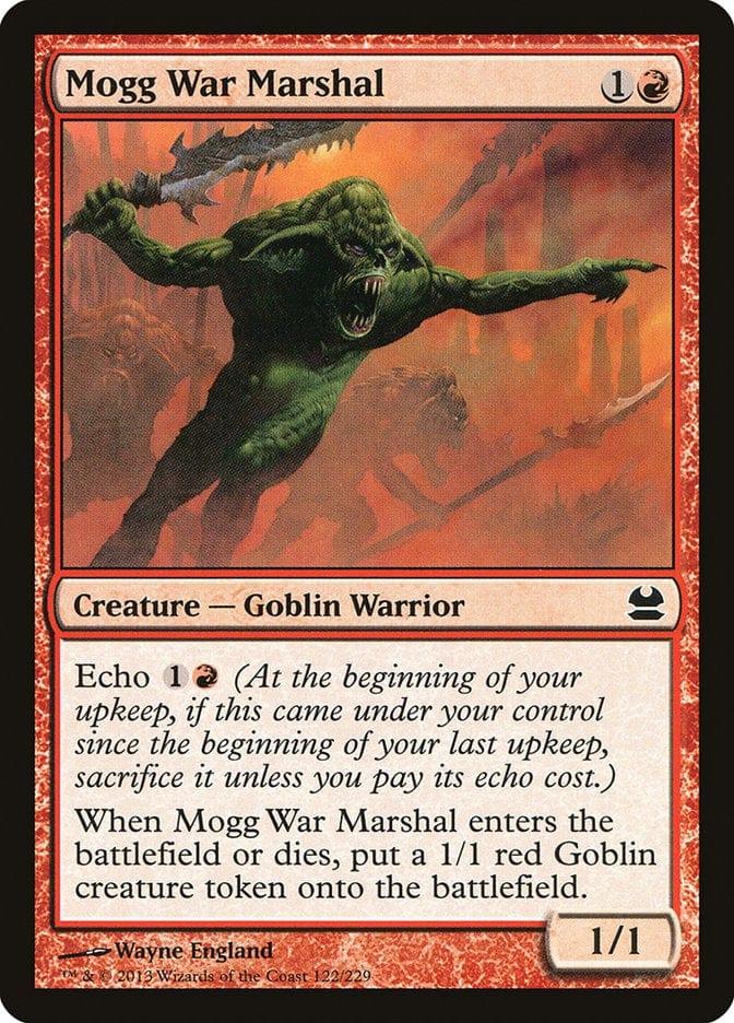 Magic: The Gathering MTG Single Mogg War Marshal [Modern Masters]