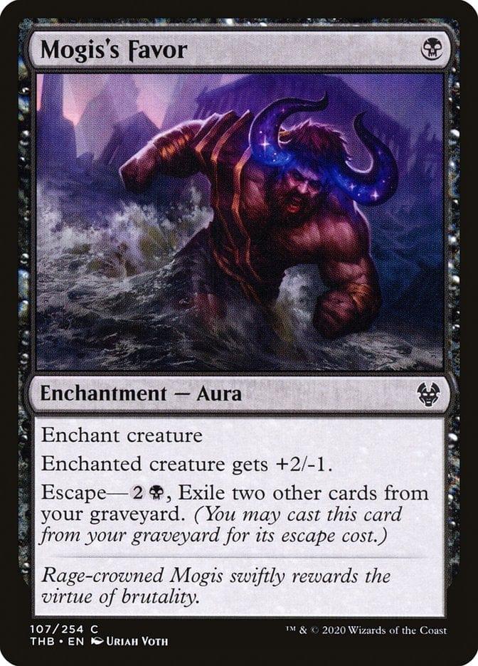 Magic: The Gathering MTG Single Mogis's Favor [Theros Beyond Death]