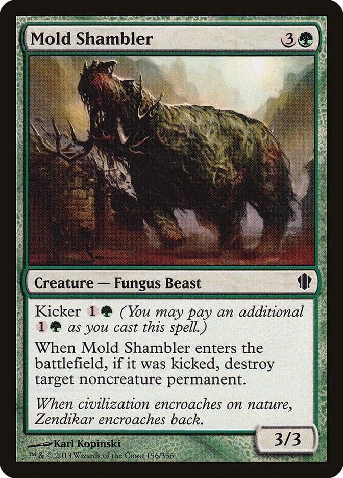 Magic: The Gathering MTG Single Mold Shambler [Commander 2013]
