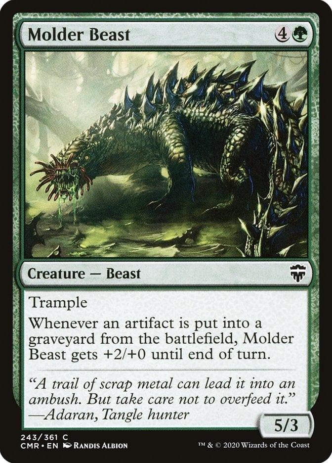 Magic: The Gathering MTG Single Molder Beast [Commander Legends]
