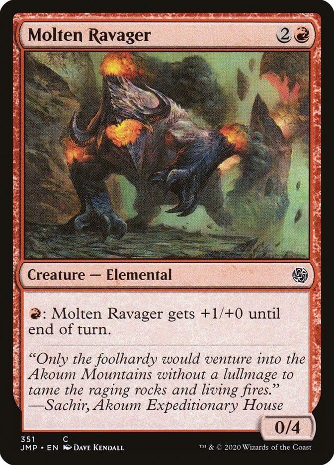 Magic: The Gathering MTG Single Molten Ravager [Jumpstart]