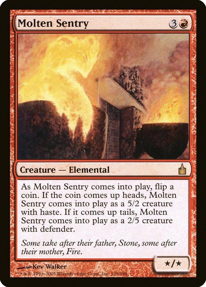 Magic: The Gathering MTG Single Molten Sentry [Ravnica: City of Guilds]