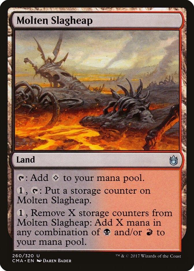 Magic: The Gathering MTG Single Molten Slagheap [Commander Anthology]
