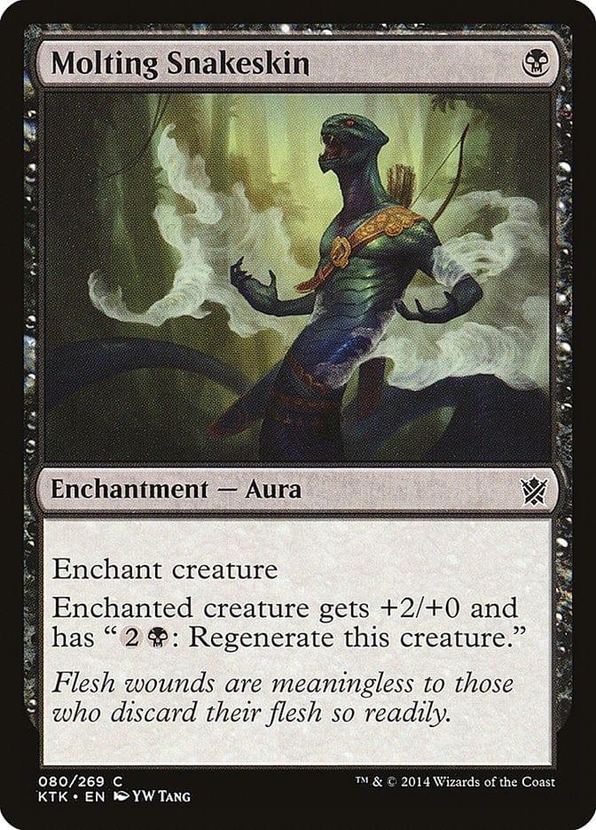 Magic: The Gathering MTG Single Molting Snakeskin [Khans of Tarkir]