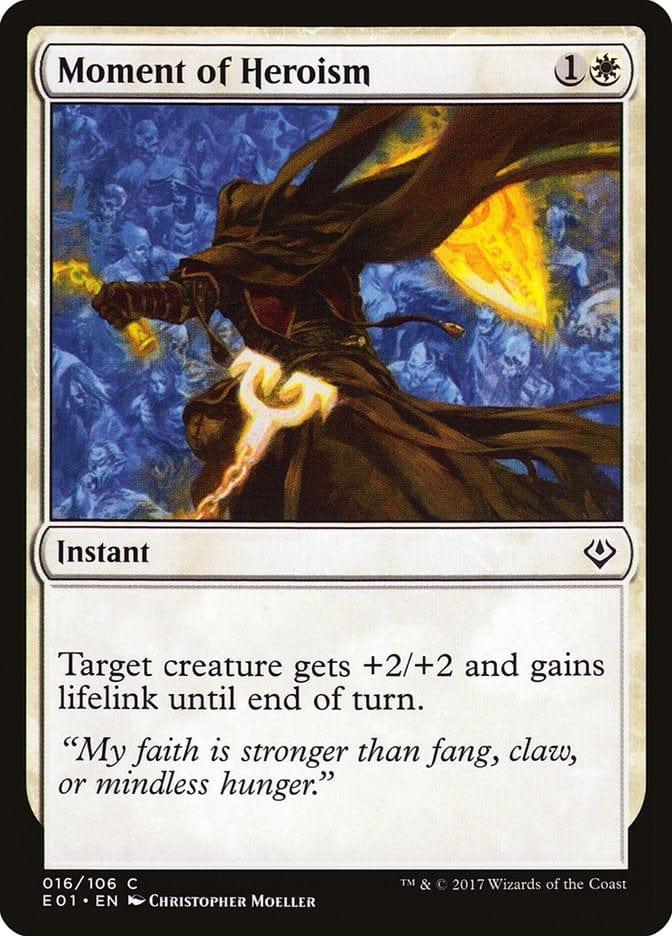 Magic: The Gathering MTG Single Moment of Heroism [Archenemy: Nicol Bolas]