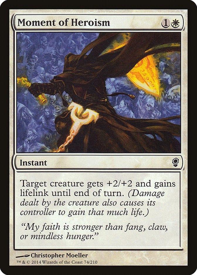 Magic: The Gathering MTG Single Moment of Heroism [Conspiracy]